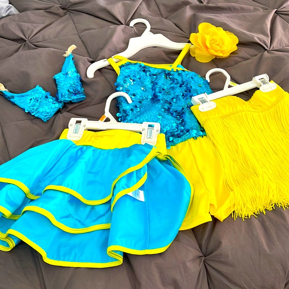 Child dance costume